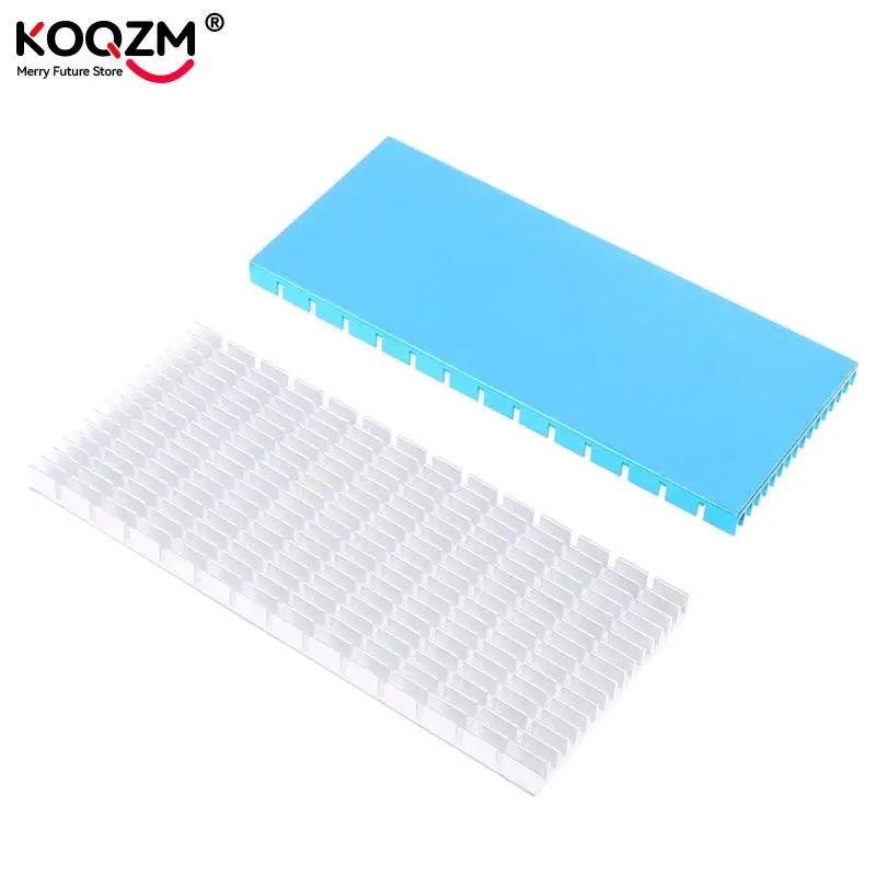 1Pc Radiator Fin 150*65*8MM Mobile Phone Cooling Heatsink Radiator Cutting Slot Aluminum Heatsink — view 5