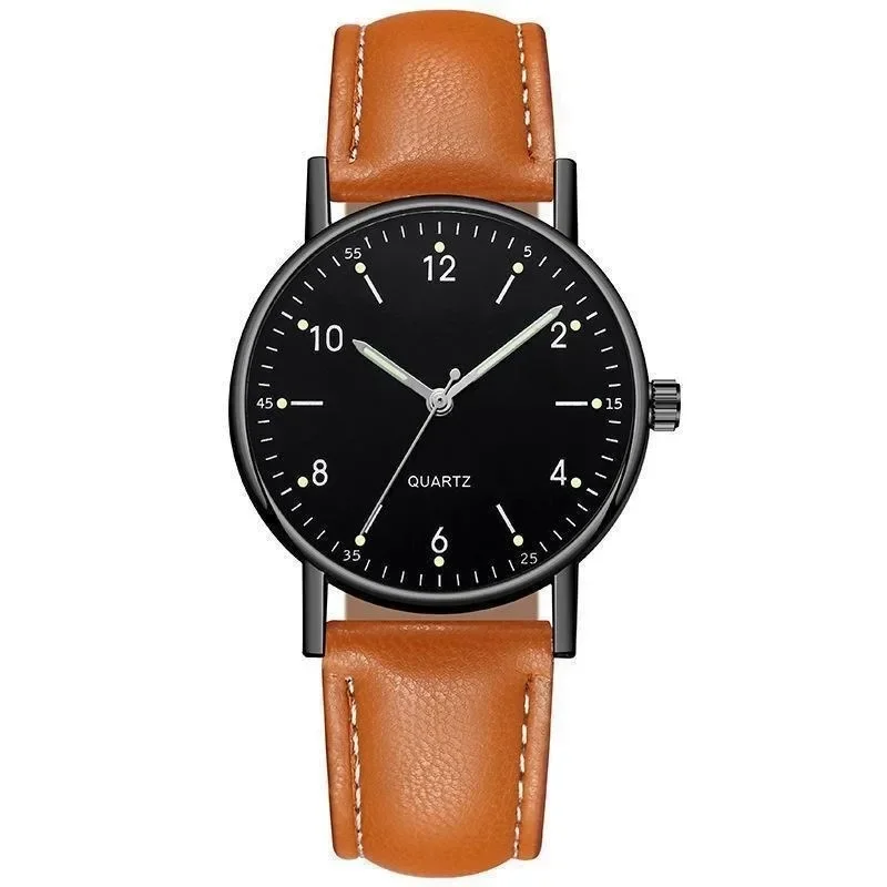 New Fashion Women Watches Luminous Watch Ladies Leather Belt Watch Simple Digital Quartz Watches Reloj Mujer 6