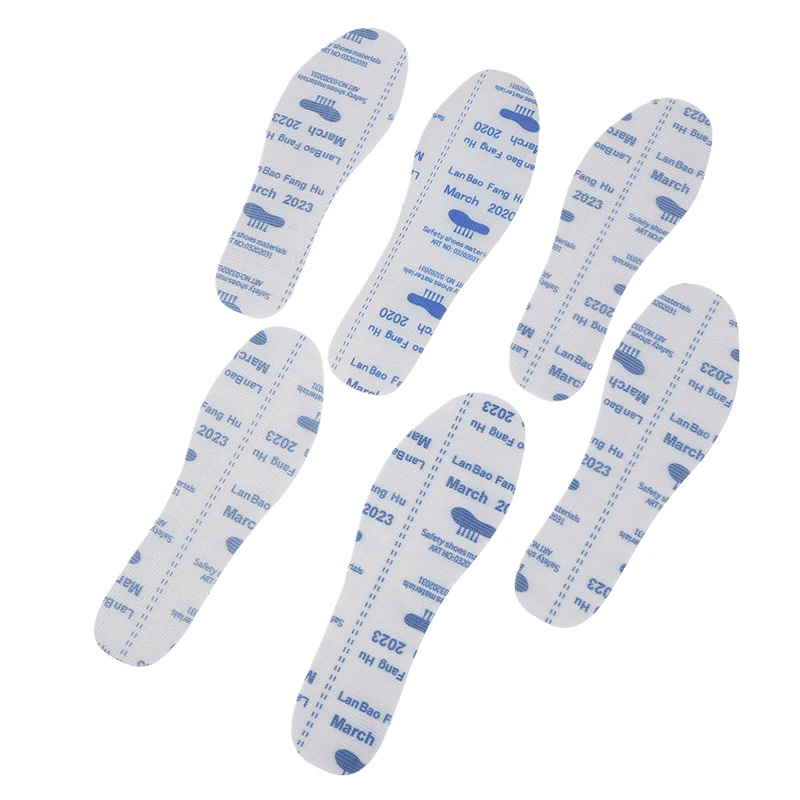 Foot Pads Outdoor Site Anti-puncture Damping Pads Stab-resistant Insole Anti-piercing Stab-resistant Wear Soft Safety Shoes Insole