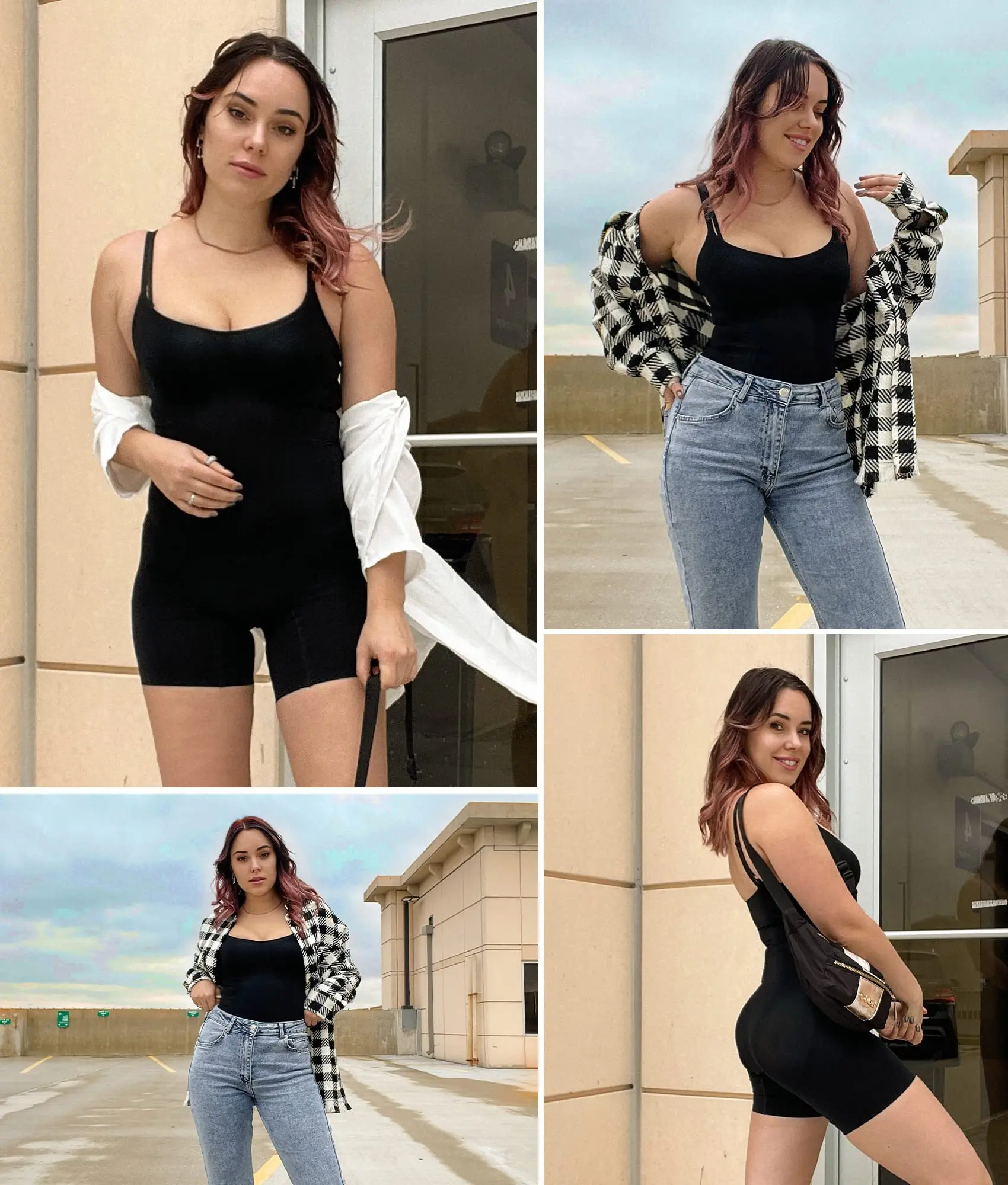 Seamless Shapewear Bodysuit for Women Tummy Control Body Shaper Butt Lifting Fajas Colombianas Slim Catsuit Body Shaper Underwea