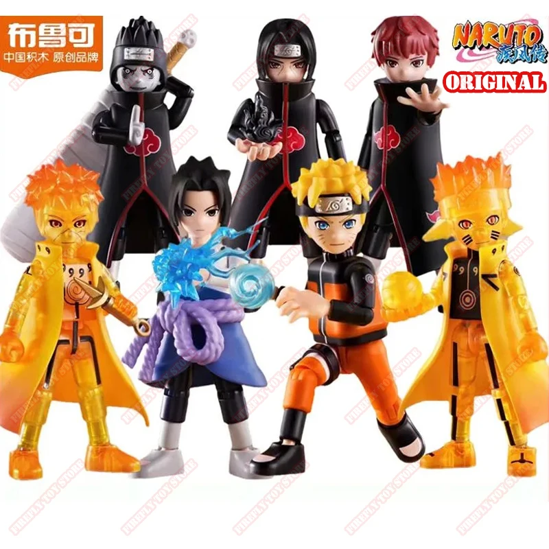 

Семейная Игра, комиксы, периферийные игрушки, сборка блоков, Sasuke Minato Q-Version, экшн-коллекция подвижных фигурок