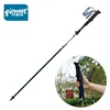 Pioneer Ultralight Collapsible Walking Stick Carbon Fiber Aluminum Alloy Double Material Hiking Trekk Pole 105-125cm Adjustable 1