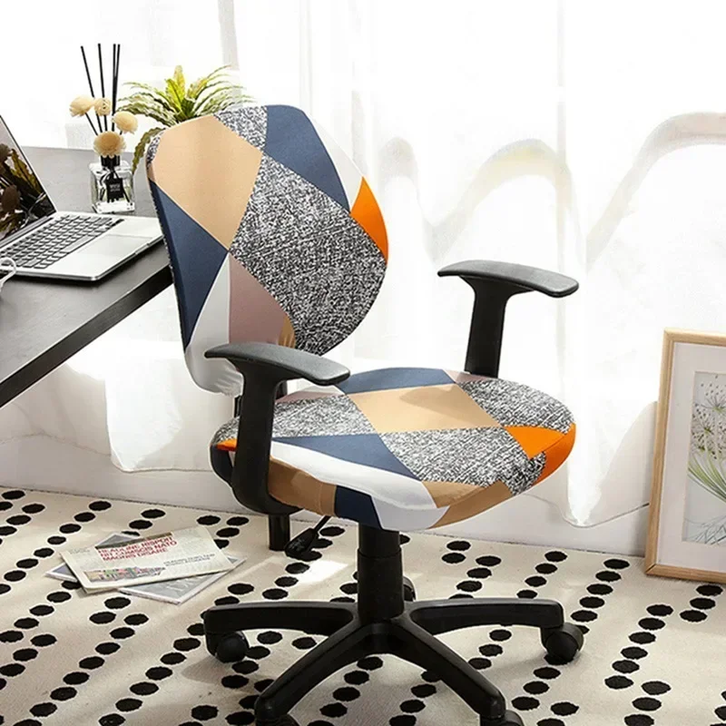 Elastic Office Chair Backrest Cover Thin Head Pillow Cover Chair Back  Protection