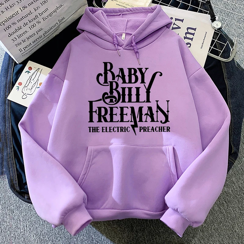 Righteous Gemstones Baby Billy Trendy Print Hoodie Brand Causal Hooded Tops Soft Fleece Pullovers Autumn Comfortable Sweatshirts