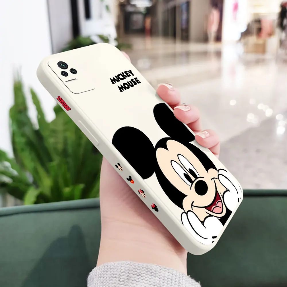 Mickey Mouse Anime Phone Case For Redmi K60 K60E K50 K40 K40S K30 K20 12C 10C 10X 10A 10 9 9A 8 8A 9C 9AT PRO Uitra Prime Cover