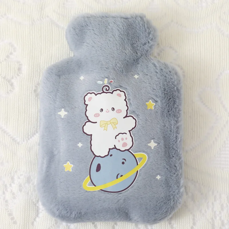 뜨거운 물 가방 두꺼운 방폭 봉제 대형 따뜻한 물 가방 Botella De Agua Kawaii 물 병