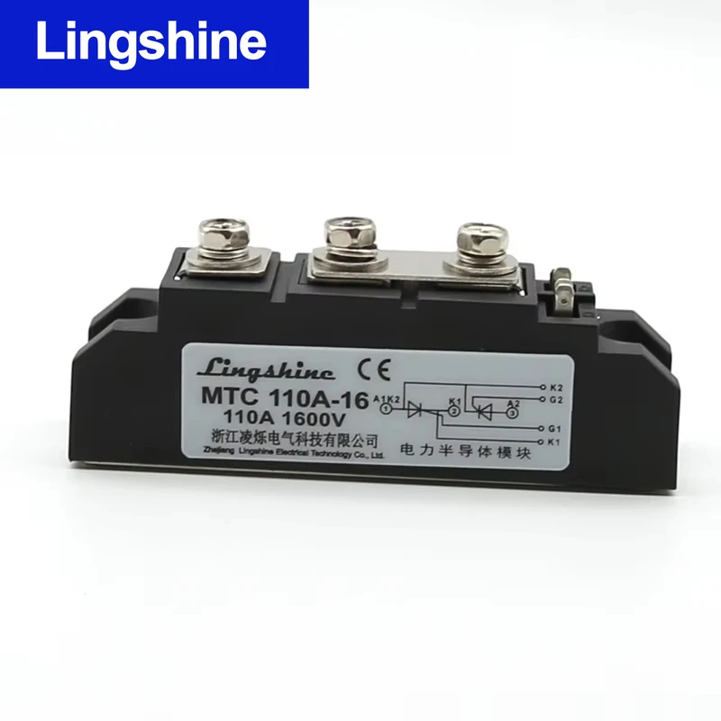 MTC110A 1600V Semiconductor Modules Power Modules Thyristor for DC Power Supply for Instrument Equipment