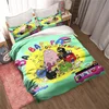 Les Barbapapa Family Cartoon 3 Piece Bedding Set Twin Duvet Cover Set All Season Quilt Cover  Bedding Set Twin Single Boys 4