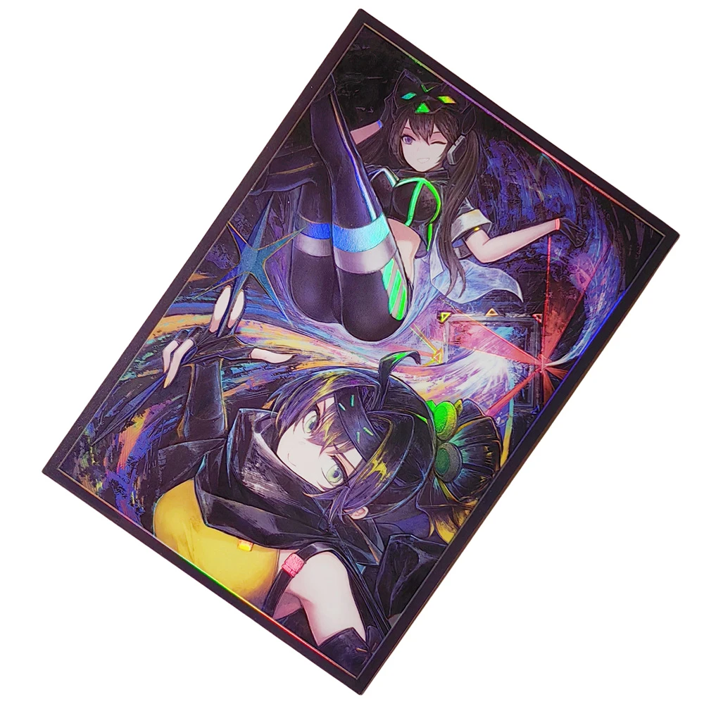 50PCS Yugioh I:P Masquerena Figures Card Sleeves YU-GI-OH! OCG