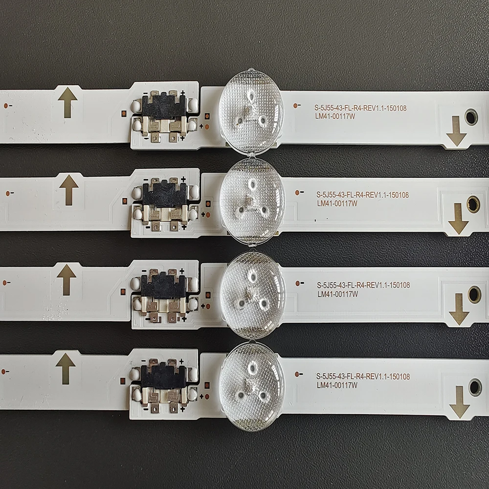 Tira de Retroiluminação Led para s Amsung Ue43j5500ak Ue43j5600 Ue43j5550 Ue43j5502 s _ 5j55 _ 43_fl _ l7 Lm4100117x 00117w Bn9636336a 36337a - Imagem 3