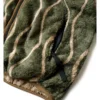 22AW KAPITAL Hiroda Hiroshi Tangcao Fleece Wavy Stripe Zipper Stand Collar Jacket Men's Green Loose Print Coat New 5