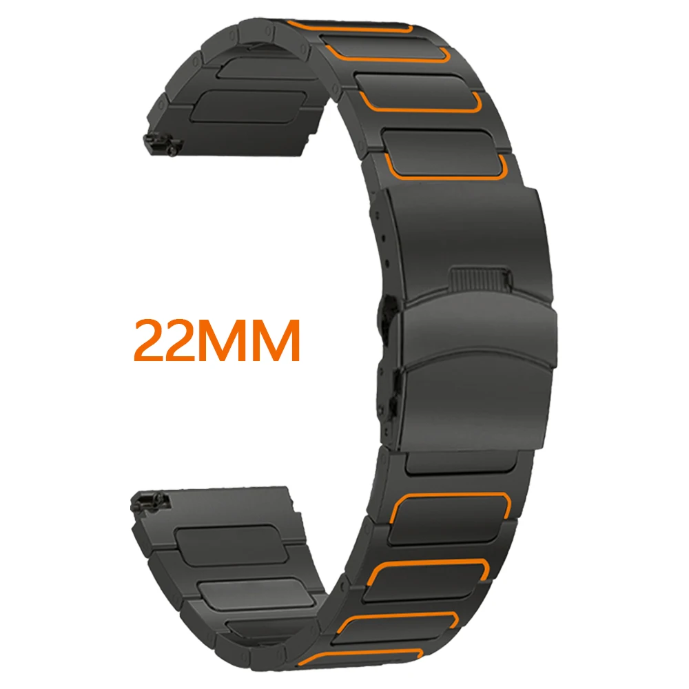 Luxury 22mm Titanium Watch Strap - Premium Design
