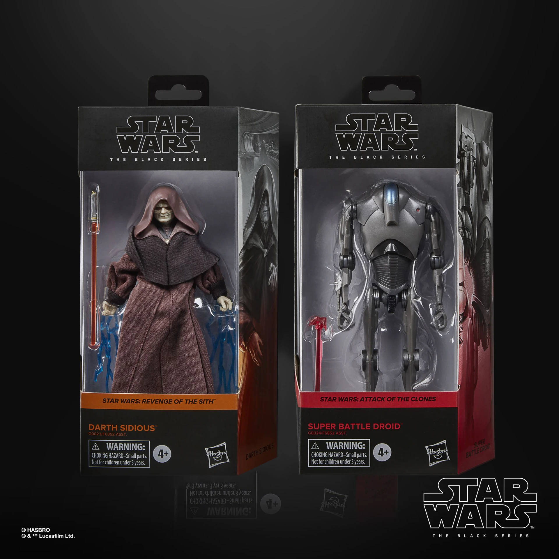 スターウォーズ ブラックシリーズ メイス・ウィンドゥ & ダース