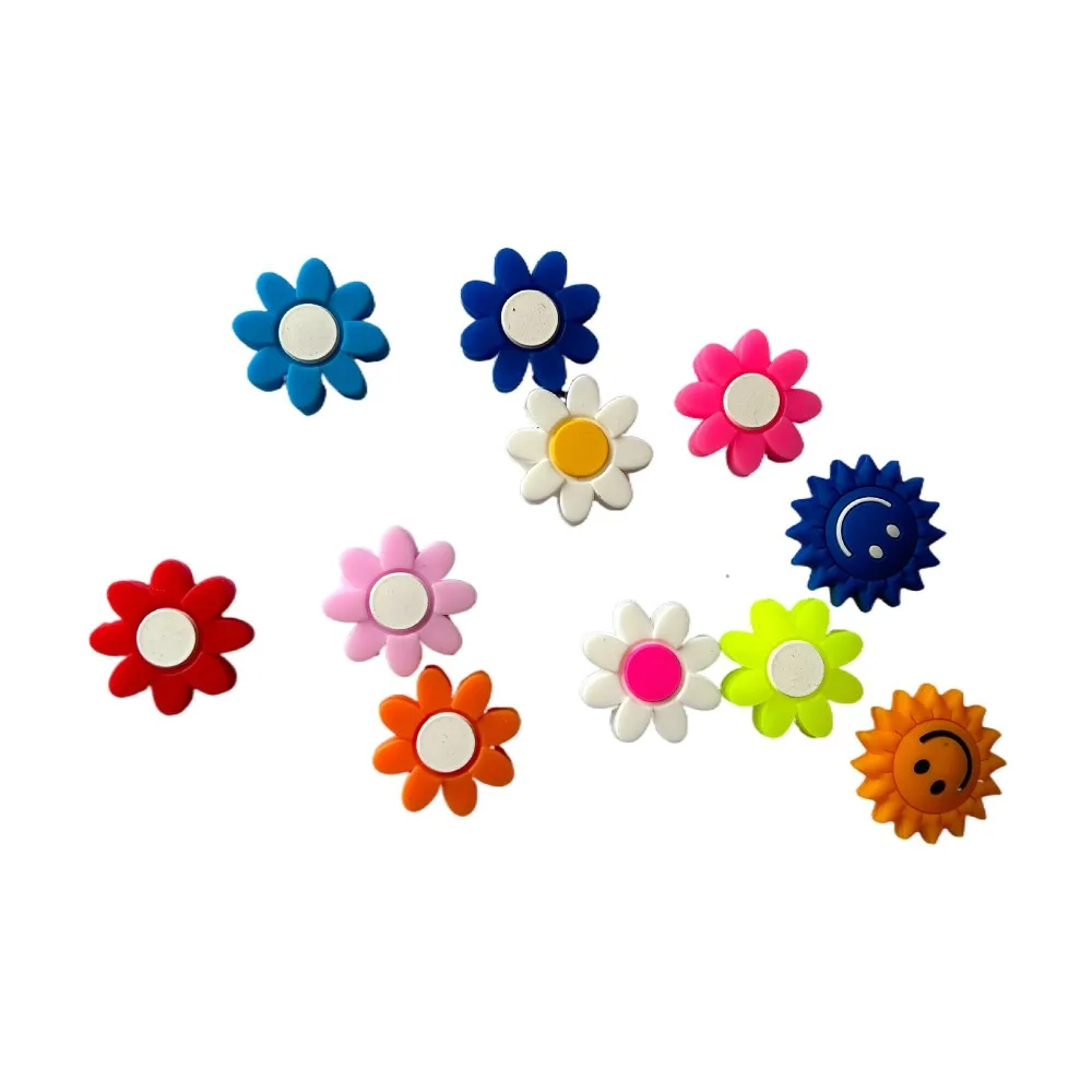 Portable Flower Tennis Racket Shock Absorber - Anti-Vibration Silicone Dampener
