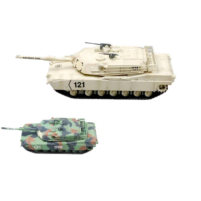

Масштаб 1/72 Американский основной боевой танк M1A1 Abrams 35029/35030 военный боевой гусеничный автомобиль Готовая модель