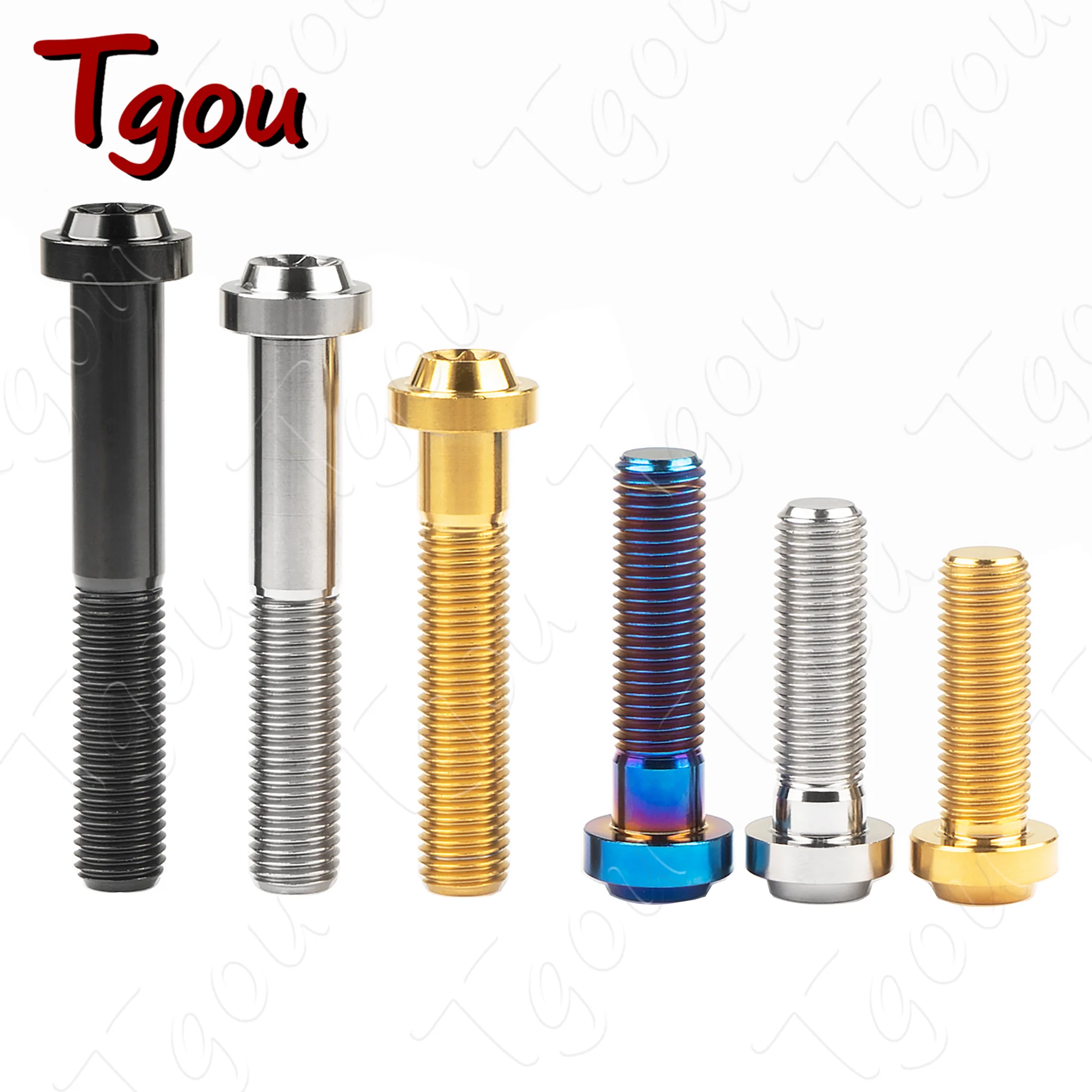 Premium Titanium Bolt with Plummer Head and Torx T45 for Motorcycle and Car Applications