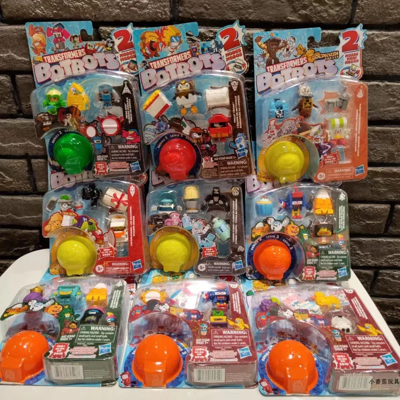 Original Hasbro Transformers Botbots Anime Figurine Robot Dolls Action Figure Models Boys Girls Toys Gift action figure,cartoon toys