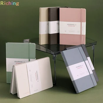 2025 Korean ICONIC JOURNAL J Weekly B6, PU Leather Cover Planner for Students Artists Business, Office & School Supplies 1