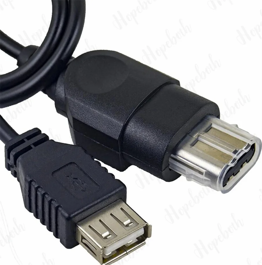 50pcs X-box 컨트롤러 변환기에 대 한 고품질 USB 유형 A 여성 X-box 콘솔에 대 한 USB 어댑터 케이블 PC