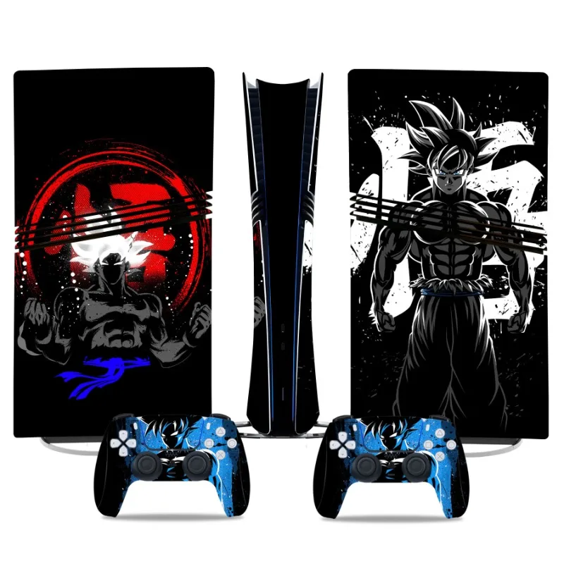 Adesivo Dragon Ball Z Saiyan – Skin In Vinile Per PS4 Slim, Pro E Controller – Colore Verde