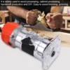 30000R/MIN Electric Hand Trimmer Wood Laminator Router Tool Set Wood Laminator Router Electric Hand Trimmer Woodworking Tools 1