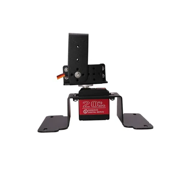2 DOF rotante Robot manipolatore Kit cardanico meccanico in lega metallica per Robot Arduino con controllo MG996 Ps2 Kit fai da te programmabile