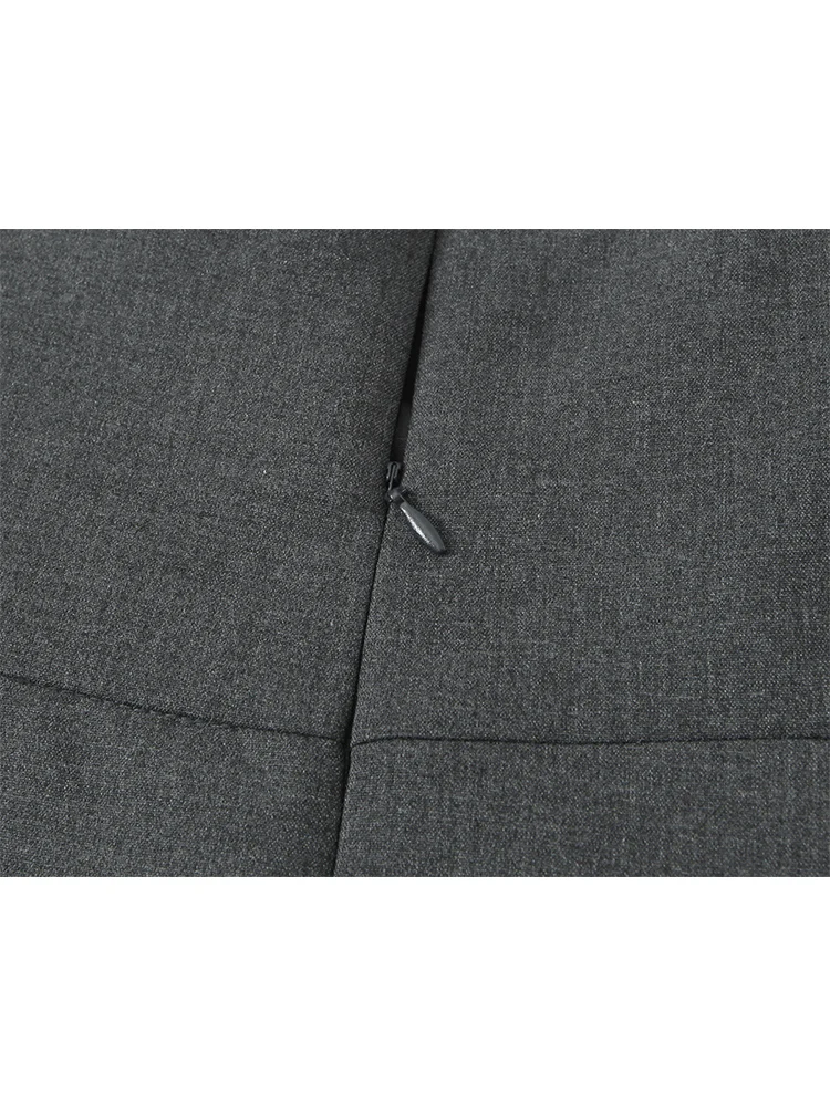 Women's Short Sling Dress Solid Color Sleeveless V Neck A-line Dress Fashion Elegant Evening Party Dress Autumn Lady Mini Dress