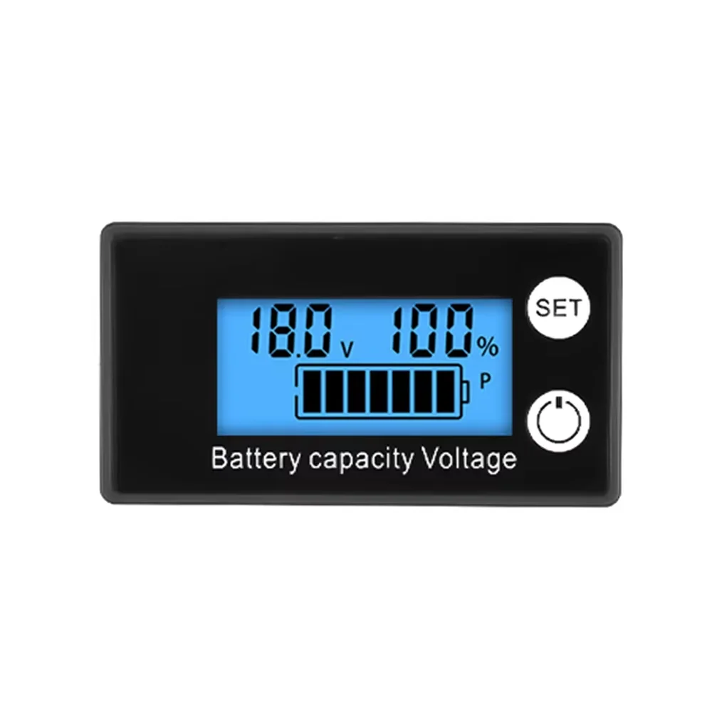 6133A DC 8V-100V Battery Capacity Indicator Lead Acid Lithium LiFePO4 Car Motorcycle Voltmeter Voltage Gauge 12V 24V 48V 72V