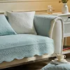 Embroidered Cotton Washed Sofa Cushion Four Seasons Universal Non-slip Cotton Fabric Living Room Sofa Cover 5