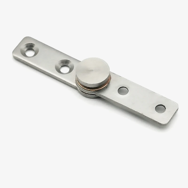 FASOUCOTH Stainless steel Constant Torqueone-word Damping 360 Degree Rotary Shaft Positioning Concealed Hinge stainless steel hinges