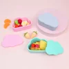 Cloud Shape Food Grade Silicone Snack Box With Lid Fruit Nut Dried Storage Box Container Candy Storage Box 5