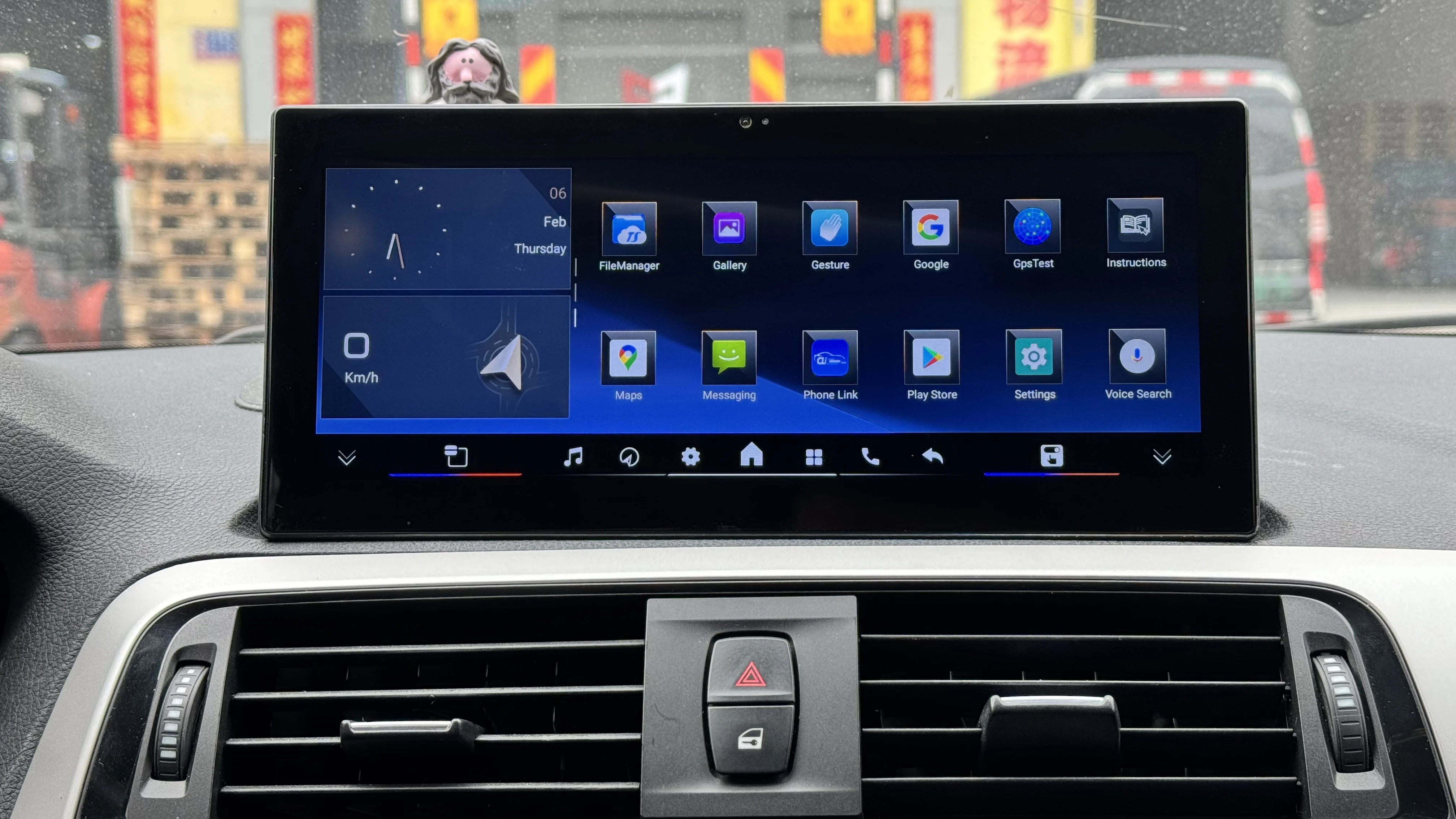 Gesture Control Screen Android 14 8+256G Auto Carplay For BMW F30 F31 F34 Car Dv