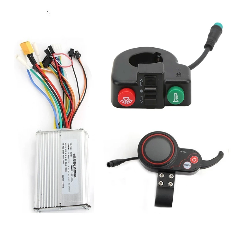 

10 Inch For KUGOO M4 Electric Scooter 48V 20A Controller Meter Switch Button Lock Electric Scooter Spare Parts Parts