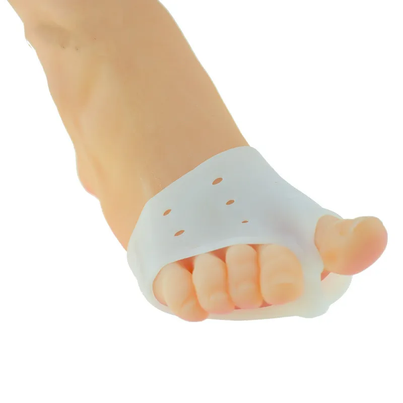 Silicone Hallux Valgus Orthotics Bunion Pad For Separate All Toe Big Bone Orthopedic Foot Hammer Corrector Separator Inserts Pad