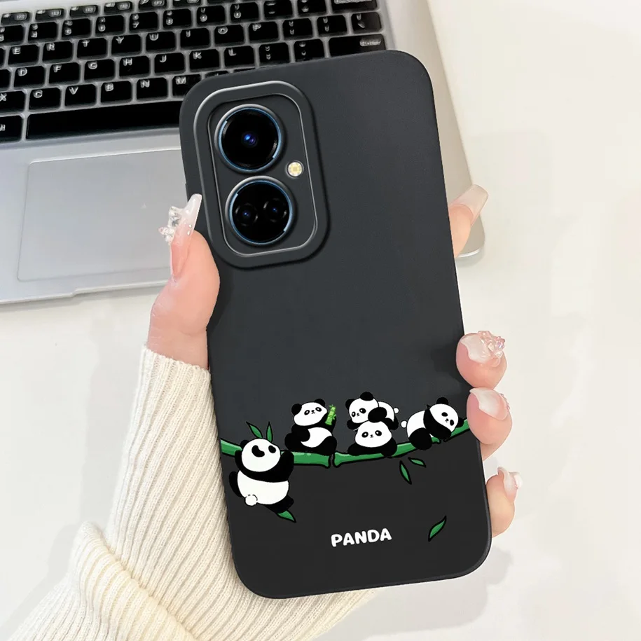 Cute Cartoon Camera Protection Matte Soft Phone Case Cover