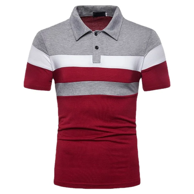 

Men Shirt Short Sleeve Shirt Male Cotton Blouse Stripe Cloth Tops 2022 Summer Men Casual Slim Homme Top Male Blouse