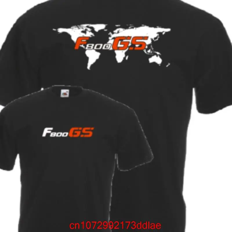 Fan Box Size Box F 800 Gs Adventure Motor Box F800Gs Girocollo Cool T-Shirt Da Uomo