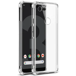 Airbag Shockproof Silicone Cover - Soft TPU Protective Phone Case for Oppo Reno 11A Japan (Shockproof Case)