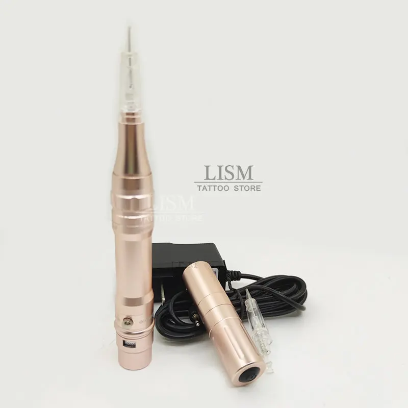Tattoo Supplies Tattoo Kit Tattoo Pen Wireless PMU Machine Tattoo Pen Kit Professional Microshading Machine Supplies Tattoo Device for Permanent Makeup Lips Eyebrow