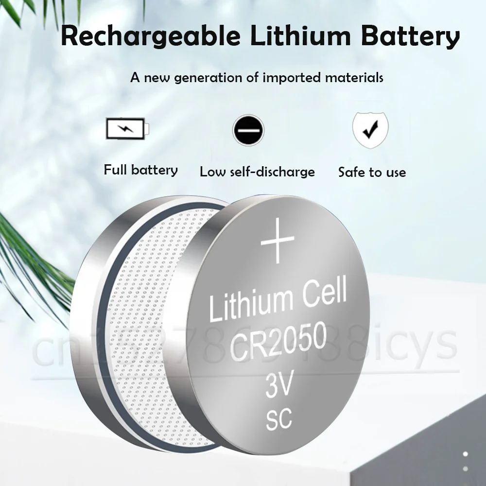 2-10PCS CR2050 CR 2050 3V Lithium Battery For Electronic Watch Remote Control Calculator Replaces LM2050 BR2050 Button Coin Cell
