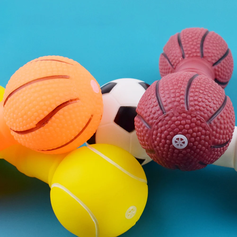 

4 Pcs Puppy Chew Barbell Dog Pet Interactive Playthings Accessory Pets