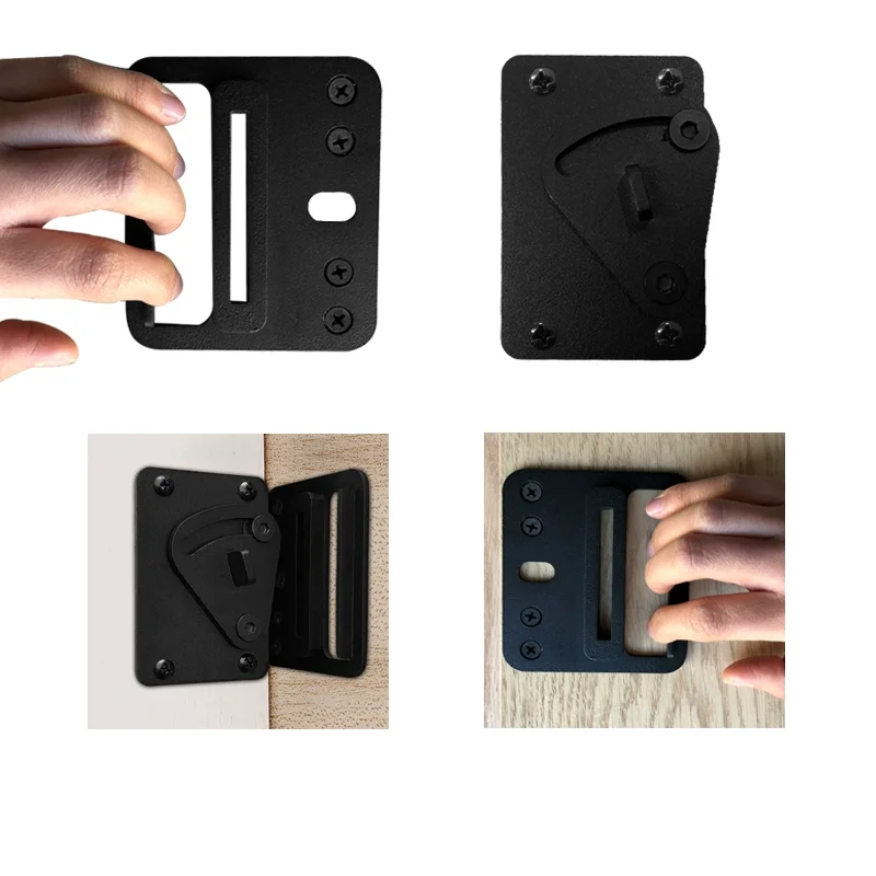 American Barn Door Lock Sliding Door Lock Sliding Barn Latch Personalized Suit for More than 40mm Wooden door