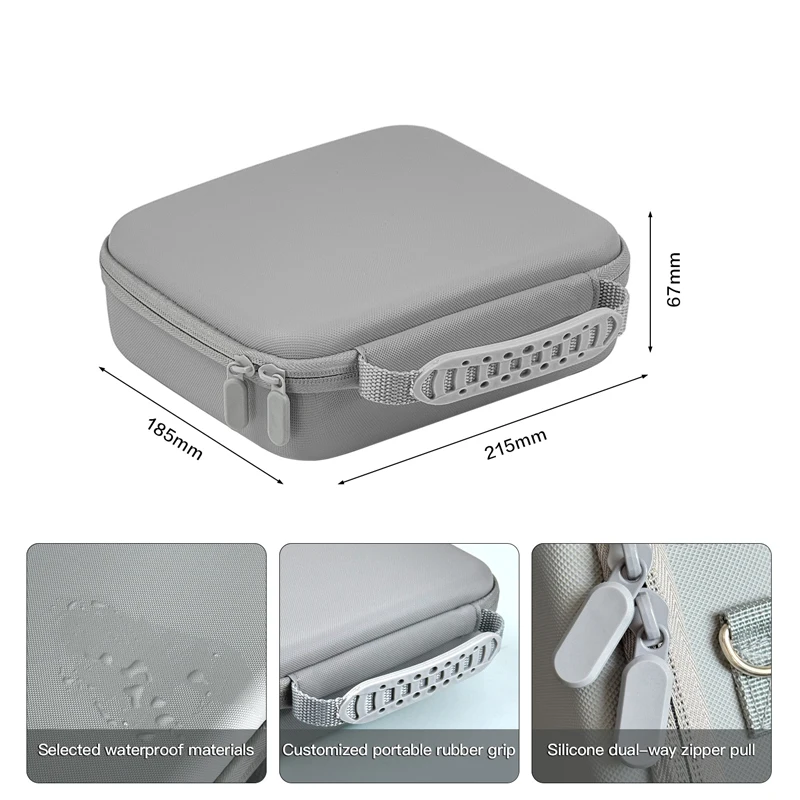 Portable Travel EVA Hard-Shell Camera Accessories Storage Bag