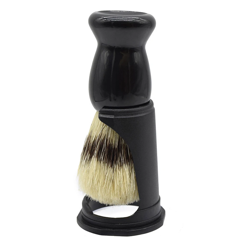 Professional Men Black Shaving Brush Men Facial Cleaning Tools Facial Clean Brushes Barbershop Hairstylist Styling Accessories