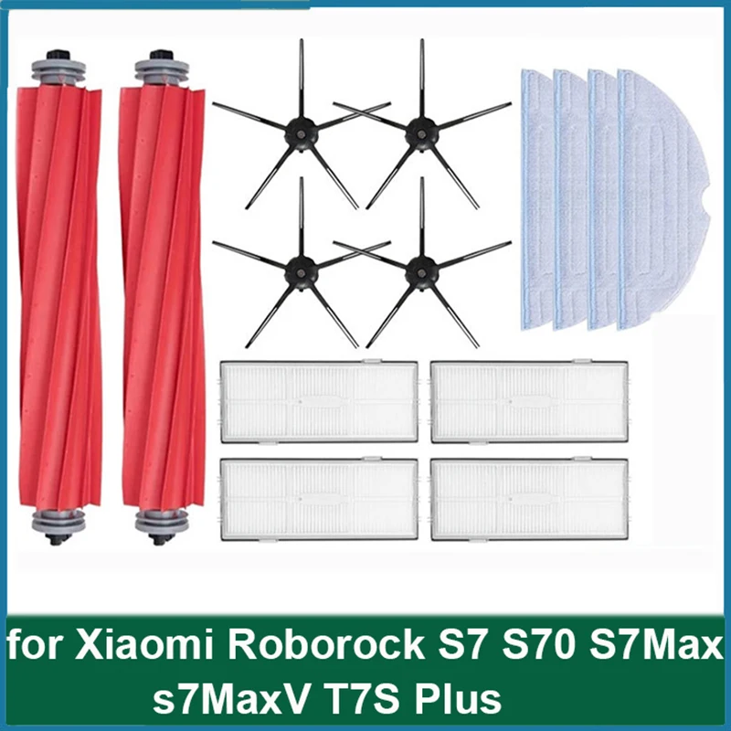 Roidmi EVA SDJ06RM Accessoires 9 PC Pour Xiaomi Roidmi EVA Sweeper Dust Bag Accessoires SDJ06RM PièCes Dweildoek Set Compatibel