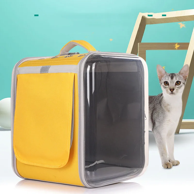 CatCarrierBagsBreathablePetCarriersSmallDogCatBackpackTravel