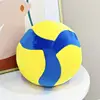 Simulatied Volleyball Plush Toys Ball Plush Toy Cute Volleyball Props Pillow Accompany Kids Soft Gifts for Boys Girls Room Decor