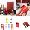 Doll Accessories Courtyard Decor Figurines Miniatures Mini Mailbox Christmas Decoration Wooden Door Simulation Ladder 1