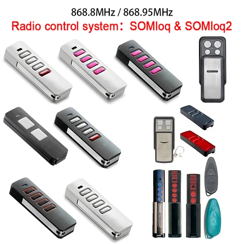 SOMMER Rearl 4018 4019 TX55-868-4 차고 문 원격 제어 868MHz 롤링 코드 2