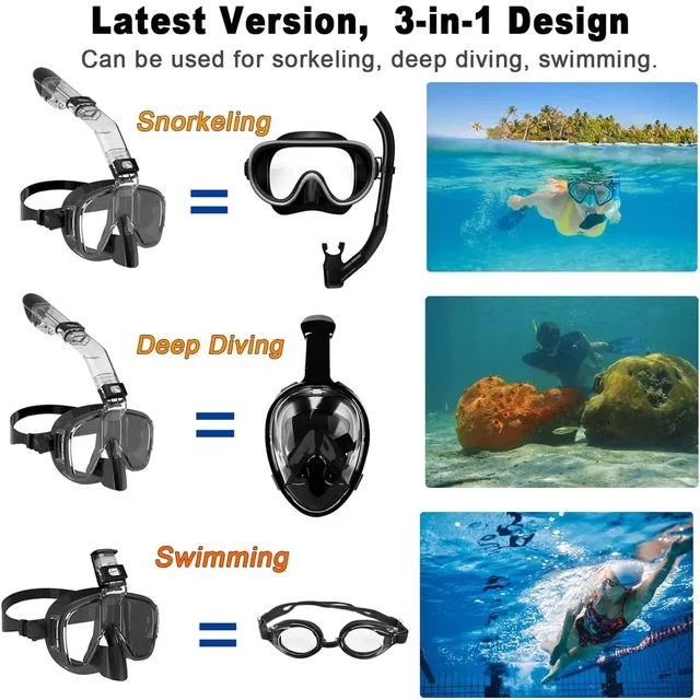 20393-a02e3a.jpg Underwater Snorkeling Half face Face Children Swimming Mask Set Scuba Diving Respirator Masks Anti Fog Safe Breathing for Adult
